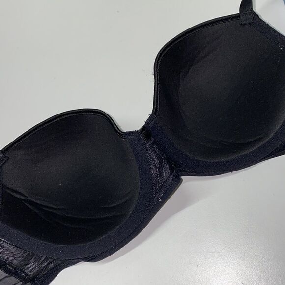 🔥VICTORIA SECRET BRA DREAM ANGEL LINED DEMI SZ 32D New - Picture 6 of 6